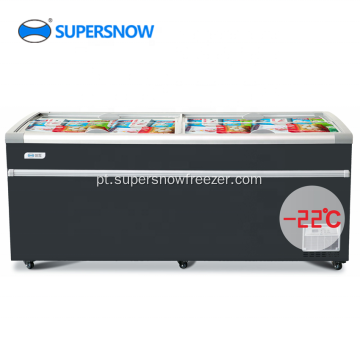 combinar supermercado display freezer